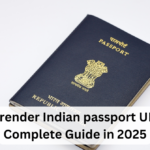 Surrender Indian passport UK